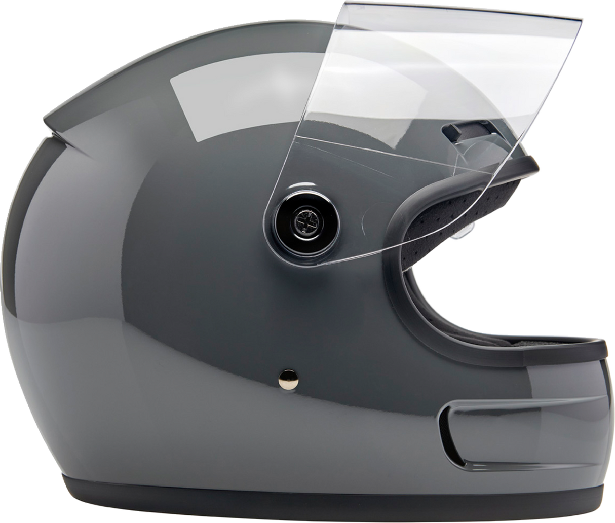 BILTWELL Gringo SV Motorcycle Helmet - Gloss Storm Gray - Medium 1006-109-503