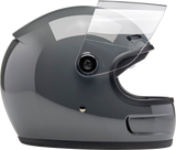 BILTWELL Gringo SV Motorcycle Helmet - Gloss Storm Gray - Small 1006-109-502