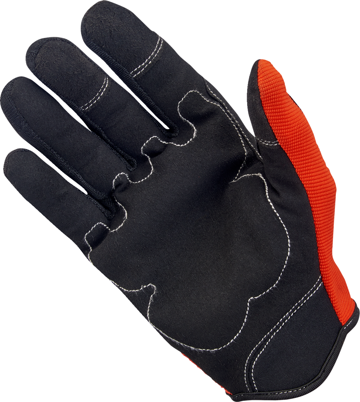 BILTWELL Moto Gloves - Orange/Black - Small 1501-0106-002