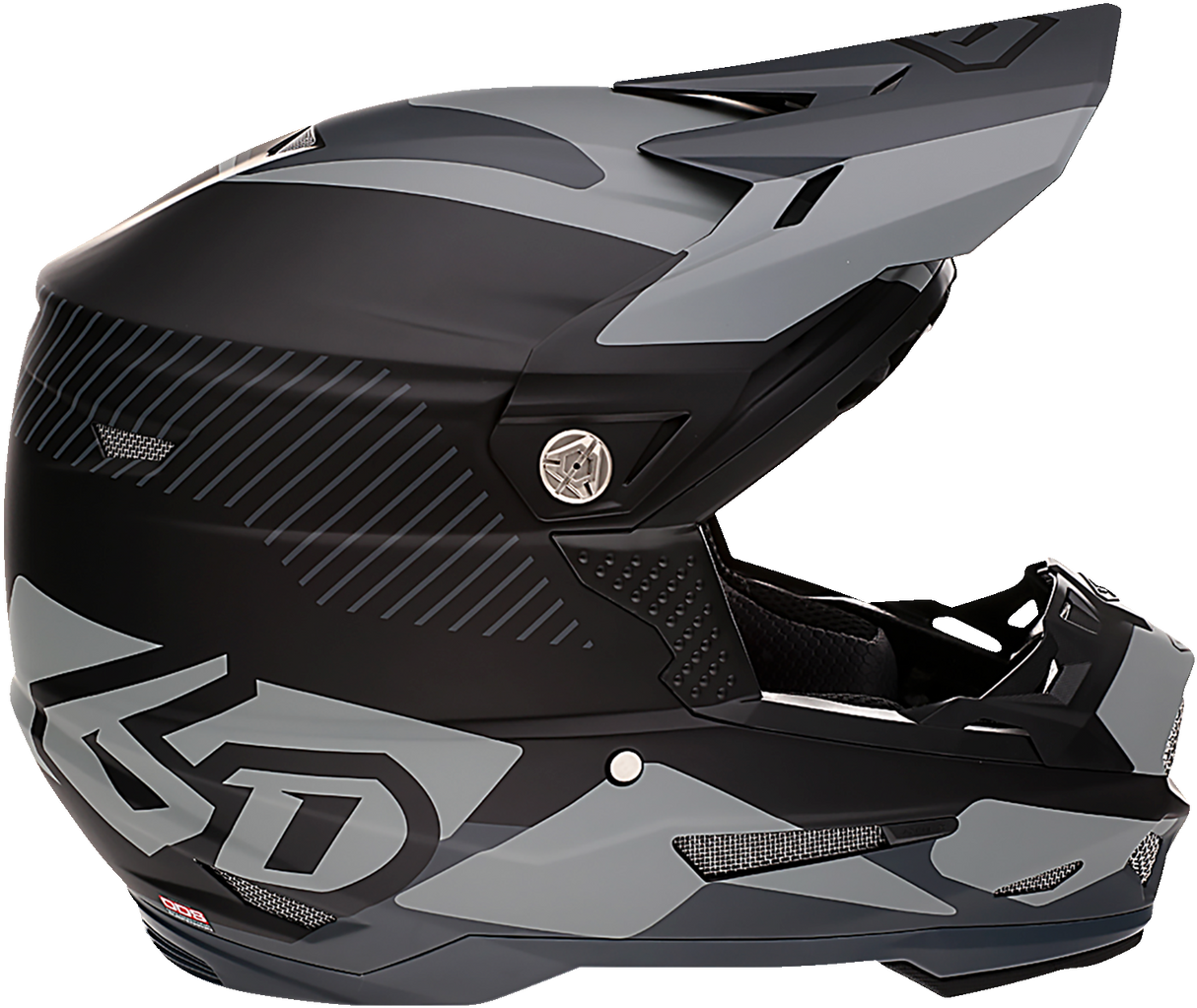 6D ATR-2 Motorcycle Helmet - Fusion - Black - Medium 12-2906