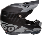 6D ATR-2 Motorcycle Helmet - Fusion - Black - Medium 12-2906