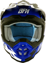 AFX FX-19R Motorcycle Helmet - Racing - Matte Blue - Large 0110-7070