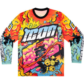 ICON Scatterbrain Jersey - Black - Small 2824-0110