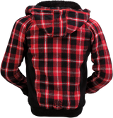 Z1R Women's Lumberjill Jacket - Red/Black - Large 2840-0122