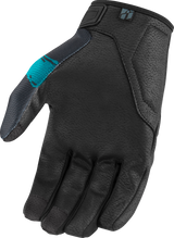 ICON Hooligan™ Munchies Gloves - Teal - XL 3301-4799