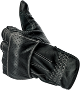 BILTWELL Borrego Gloves - Black/Cement - Medium 1506-0104-303