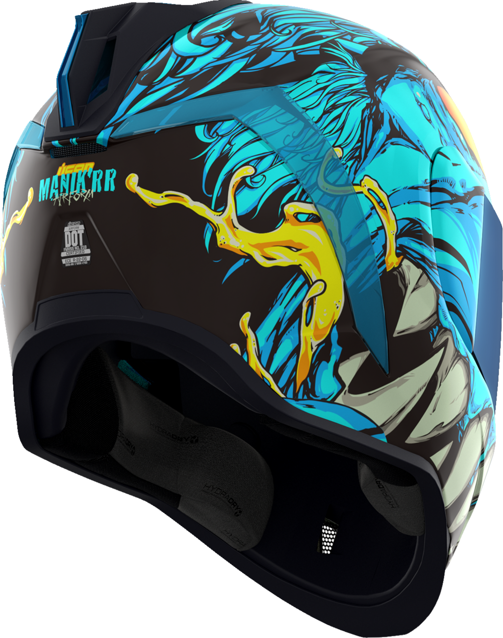 ICON Airform™ Motorcycle Helmet - Manik'RR - MIPS® - Light Blue - XS 0101-17014