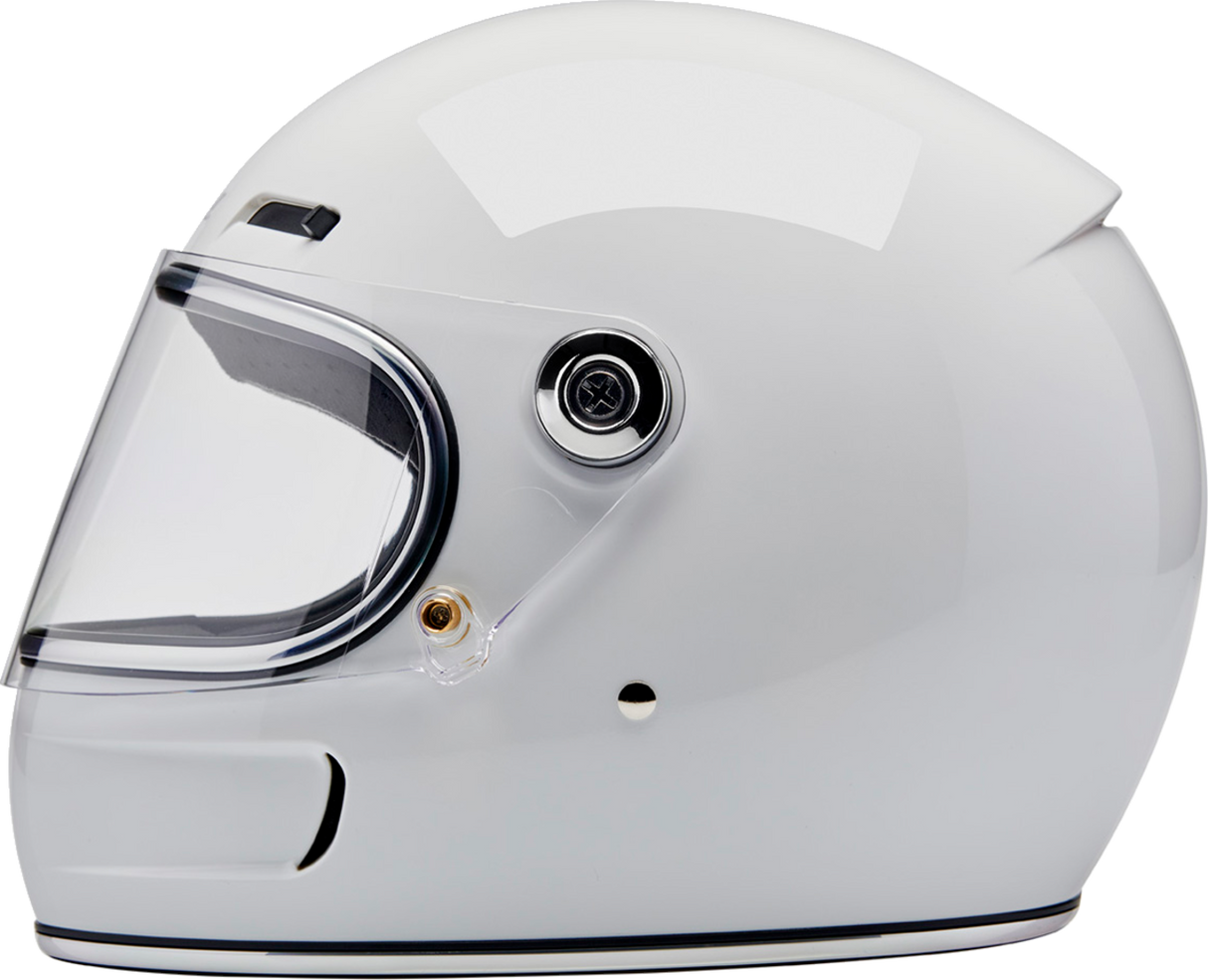 BILTWELL Gringo SV Motorcycle Helmet - Gloss White - 2XL 1006-104-506