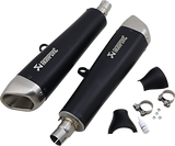 AKRAPOVIC Black Titanium Mufflers S-T12SO2-HCQTBL 1811-3942