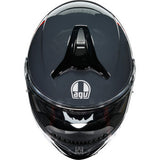 AGV Tourmodular Motorcycle Helmet - Balance - White/Gray/Red - Medium 211251F2OY00212