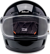 BILTWELL Gringo SV Motorcycle Helmet - Gloss Black - Small 1006-101-502