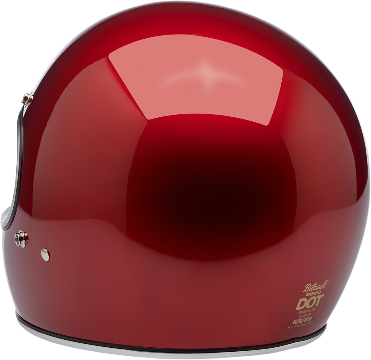 BILTWELL Gringo Motorcycle Helmet - Metallic Cherry Red - Medium 1002-351-103