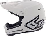 6D ATR-2Y Motorcycle Helmet - Gloss White - Small 11-5610