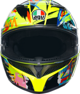 AGV K3 Motorcycle Helmet - Rossi Winter Test 2019 - Small 2118381004003S