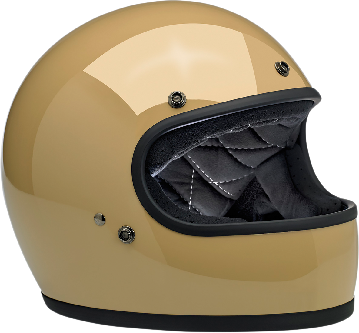 BILTWELL Gringo Motorcycle Helmet - Gloss Coyote Tan - Medium 1002-114-103