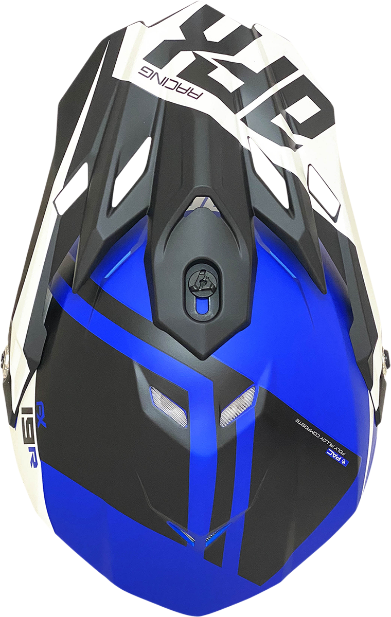 AFX FX-19R Motorcycle Helmet - Racing - Matte Blue - XL 0110-7071