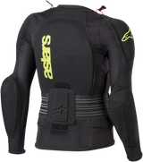 ALPINESTARS Youth Bionic Plus Protection Jacket - Black/Fluo Yellow - Small/Medium 6545620-155-S/M