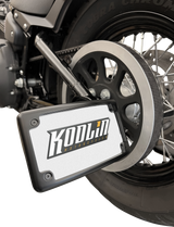 KODLIN MOTORCYCLE License Plate Bracket - M8 Softail - Black KUS20501