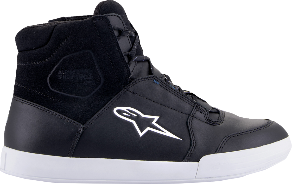 ALPINESTARS Chrome Shoes - Waterproof - Black/White - US 10.5 2543123-157-105