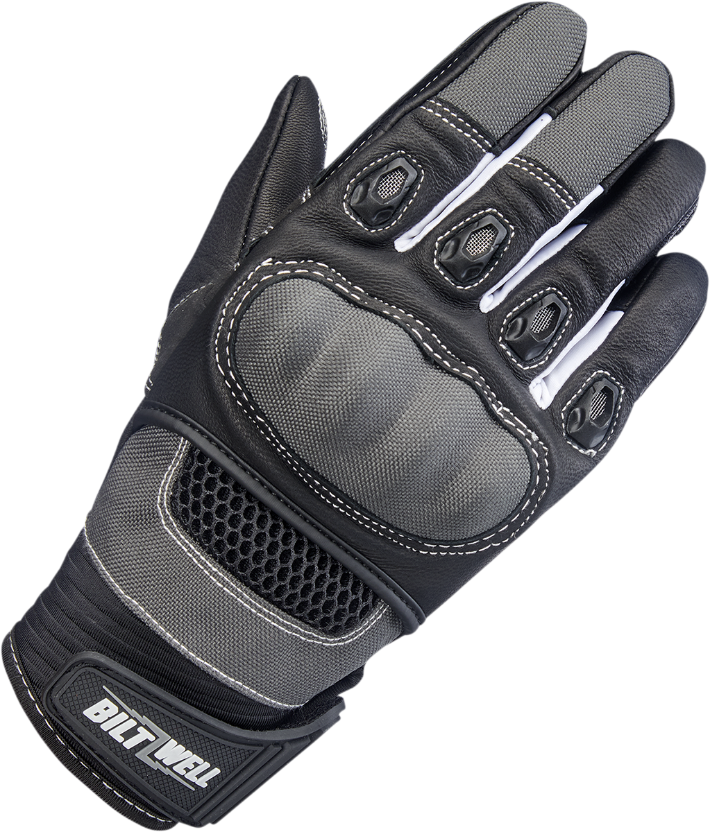 BILTWELL Bridgeport Gloves - Gray - XL 1509-1101-305