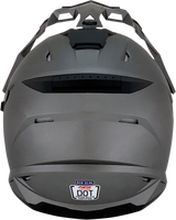 AFX FX-41DS Motorcycle Helmet - Frost Gray - XS 0110-3760