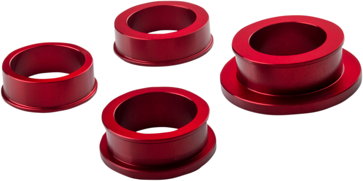 DRIVEN RACING Wheel Spacer - Captive - Red - Kawasaki DCWS-008