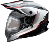 Z1R Range Motorcycle Helmet - Bladestorm - Black/Red/White - Medium 0101-14055