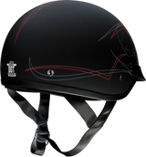 Z1R Nomad Motorcycle Helmet - Evilocity - Flat Black - XS 0103-1252