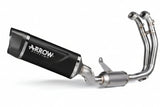 Arrow APRILIA RS660 E5+ 2025 FULL SYSTEM WITH INDY-RACE EVO ALUMINIUM DARK EXHAUST - 77008akn