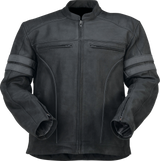 Z1R Remedy Leather Jacket - Black - 3XL 2810-3894