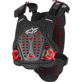 ALPINESTARS A-5 Plasma Chest Protector - Black/Red/White - XL/2XL 6700825-132-XL/2X