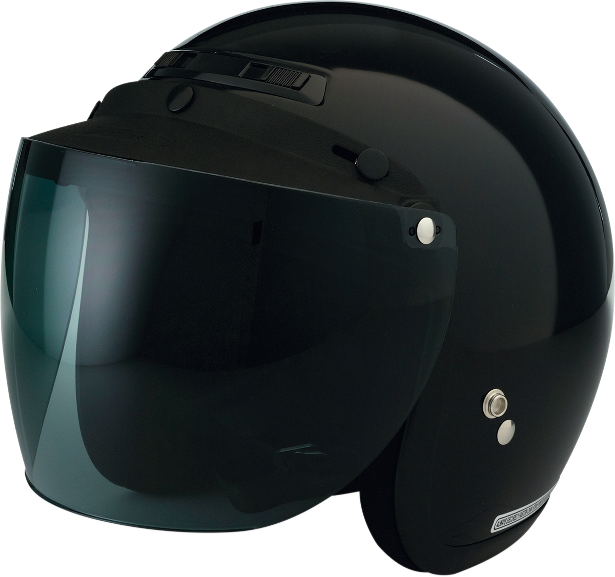 Z1R Jimmy Motorcycle Helmet - Black - 2XS ZR-30001