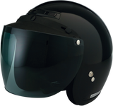 Z1R Jimmy Motorcycle Helmet - Black - 2XS ZR-30001