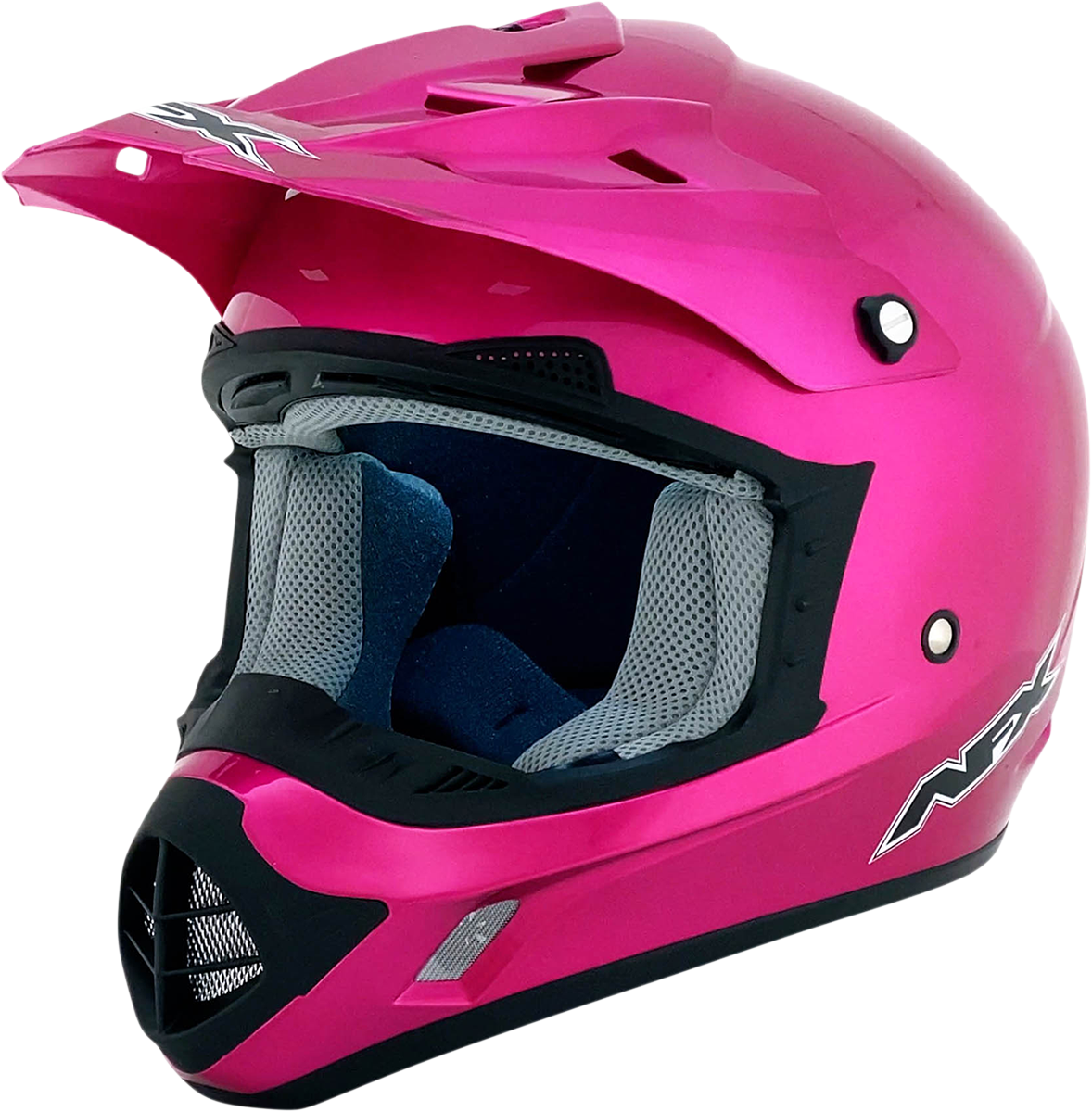 AFX FX-17Y Motorcycle Helmet - Fuchsia - Large 0111-0948