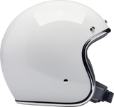 BILTWELL Bonanza Motorcycle Helmet - Gloss White - XS 1001-164-201