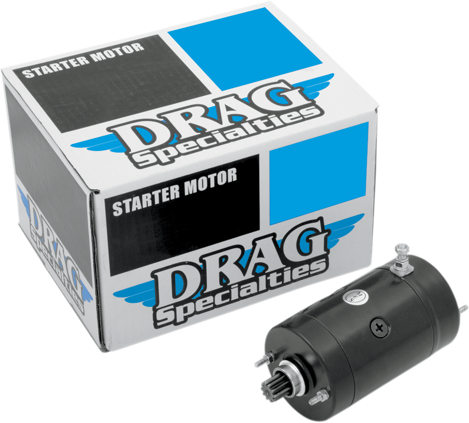 DRAG SPECIALTIES High Torque - Starter - Black 18300BN