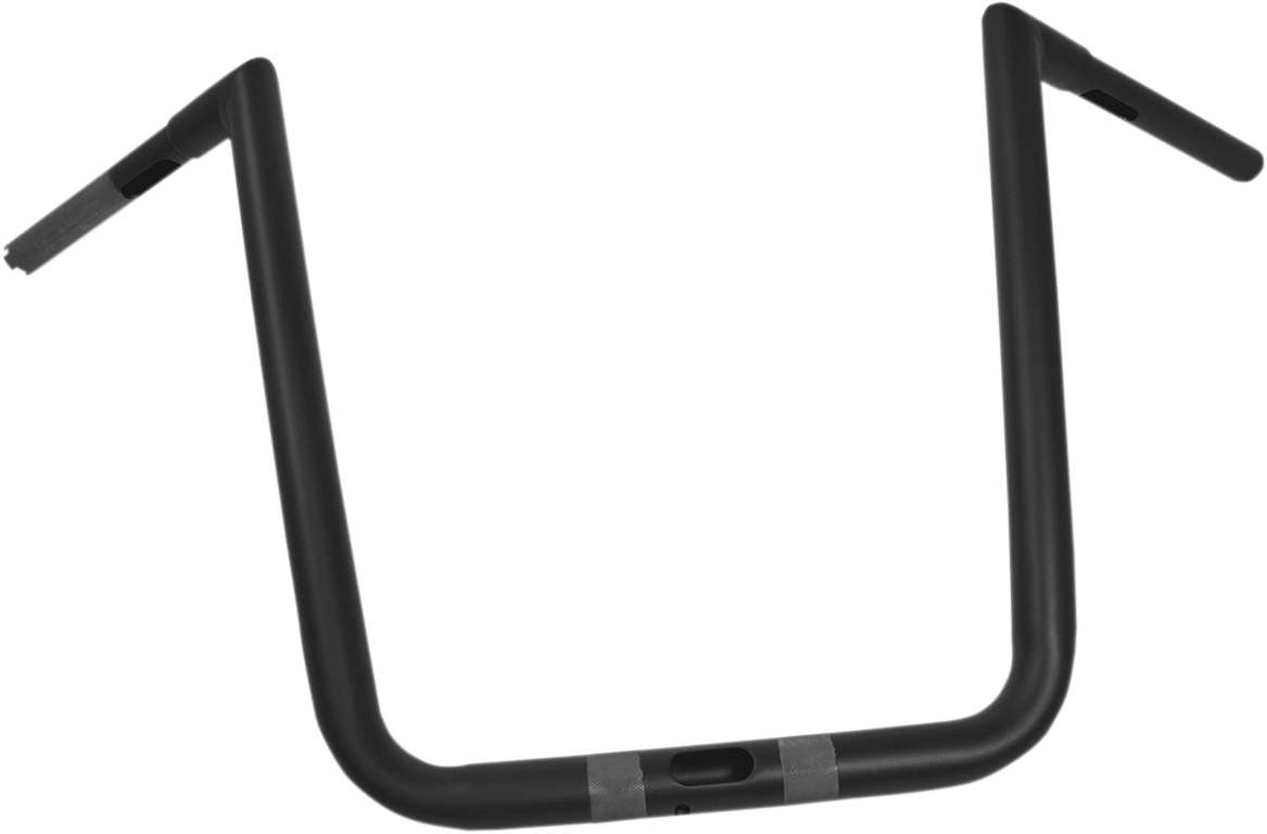 LA CHOPPERS Handlebar - Hefty Twin Peaks - 16" - Flat Black LA-7312-66M