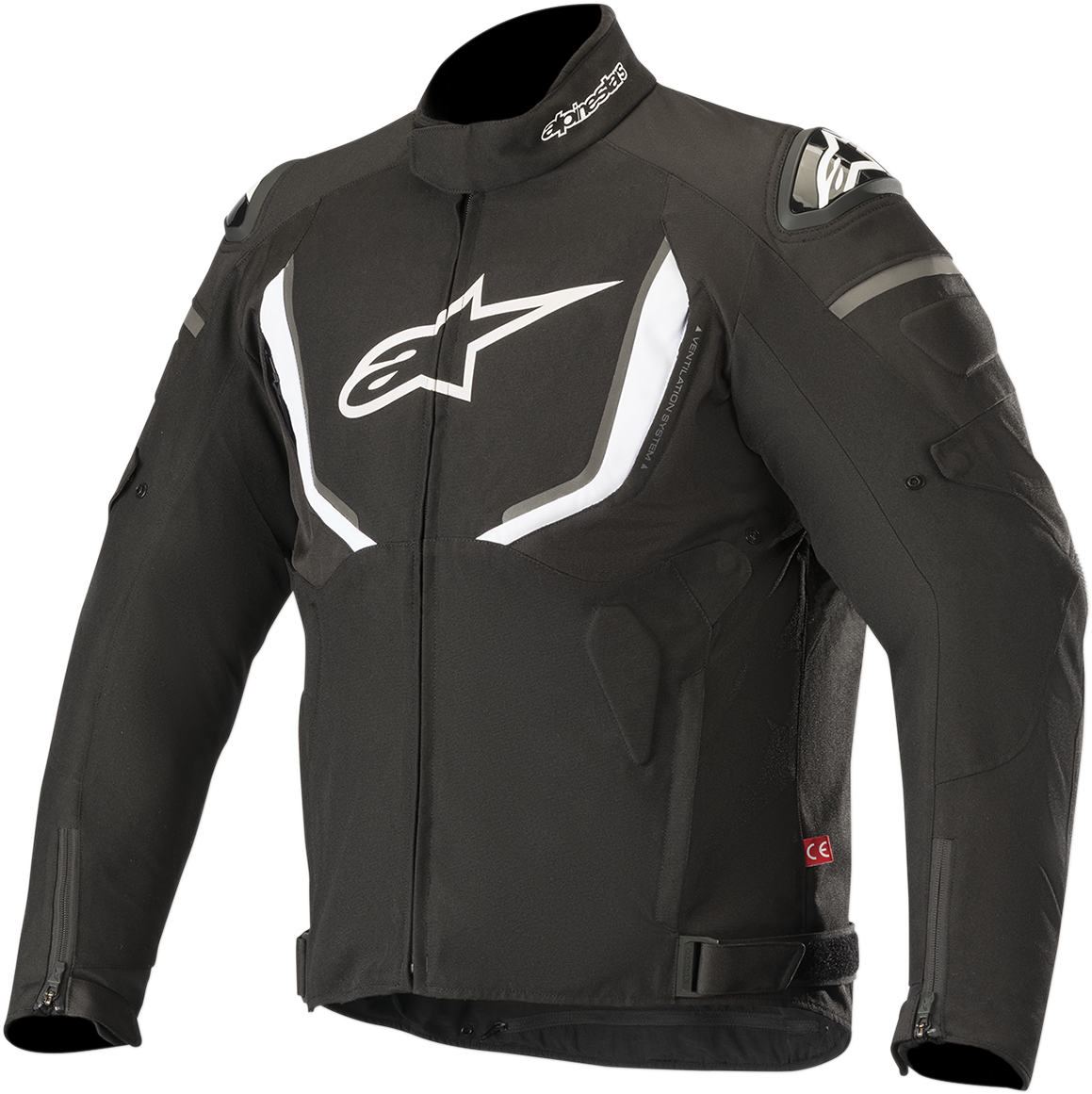 ALPINESTARS T-GP R v2 Jacket - Black/White - Large 3205619-12-L