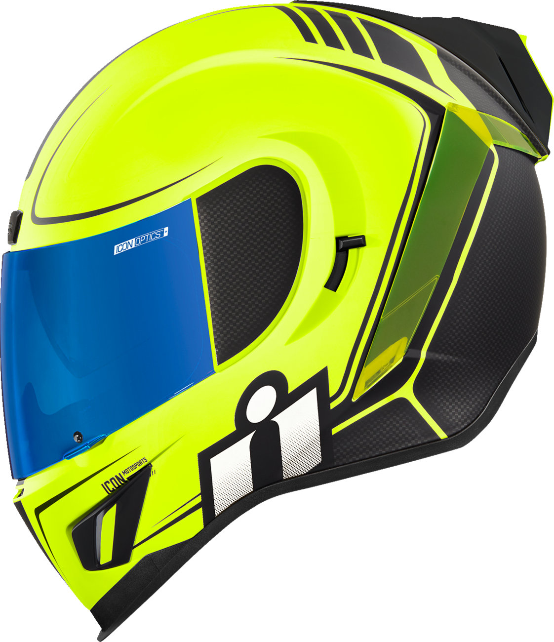 ICON Airform™ Motorcycle Helmet - Resurgent - Hi-Viz - XL 0101-14759