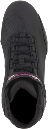 ALPINESTARS Women's Sektor Shoes - Black/Pink - US 9 251571910399