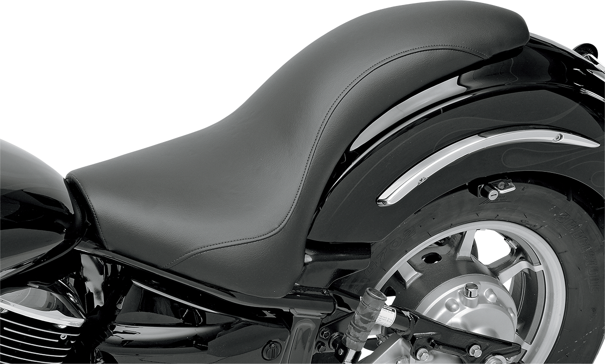 SADDLEMEN Seat - Profiler - Smooth - Black - XVS1100 Y3185FJ