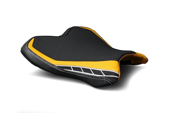 Luimoto Front Seat Cover, Anniversary Edition for Yamaha R1 2015-2024, Edge Yellow