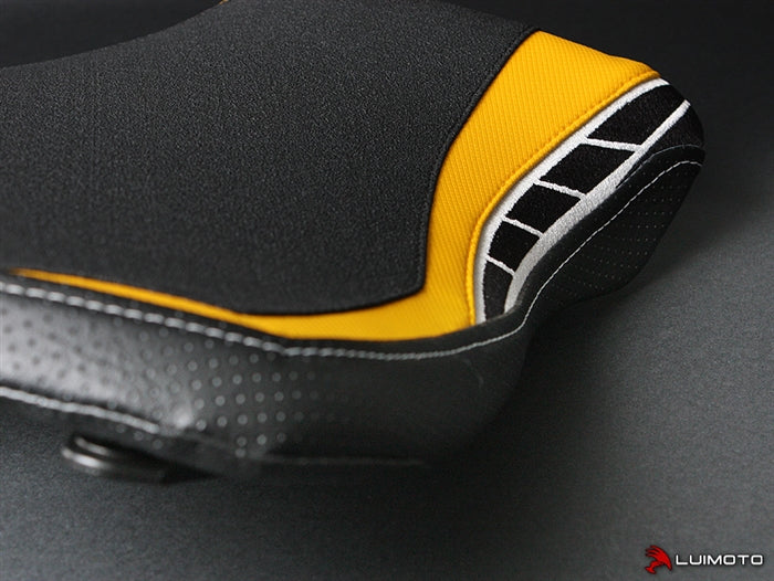 Luimoto Front Seat Cover, Anniversary Edition for Yamaha R1 2015-2024, Edge Yellow