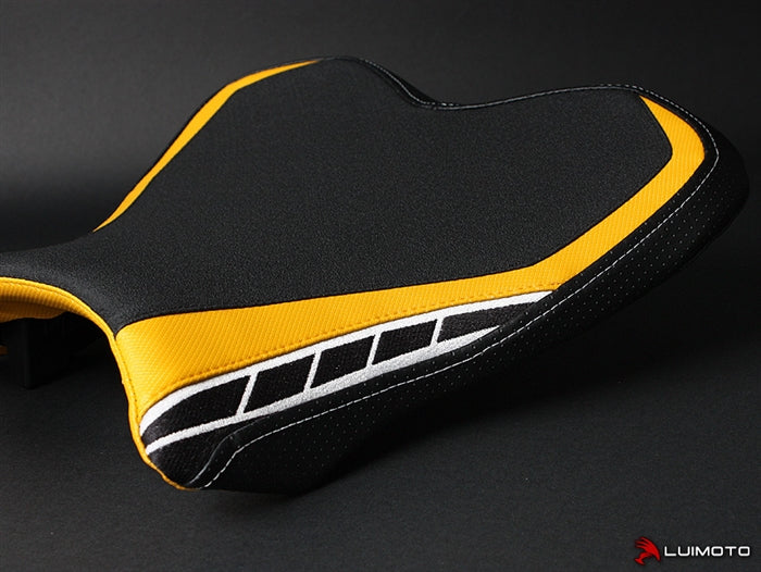 Luimoto Front Seat Cover, Anniversary Edition for Yamaha R1 2015-2024, Edge Yellow