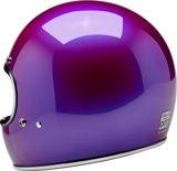 BILTWELL Gringo Motorcycle Helmet - Metallic Grape - XS 1002-339-501