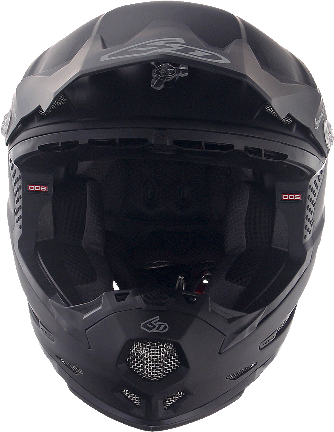 6D ATR-2Y Motorcycle Helmet - Matte Black - Large 11-5602