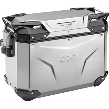 GIVI Outback Evo Side Case - Right - 48 Liter - Silver OBKE48ARA