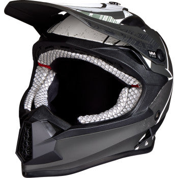 Z1R Youth F.I. Motorcycle Helmet - Fractal - MIPS - Matte Black - Large 0111-1510