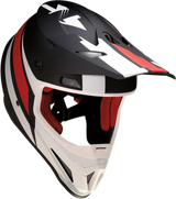 Z1R Rise Motorcycle Helmet - Evac - Matte Black/Red/White - XS 0110-6636