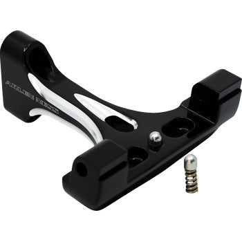 ARLEN NESS Forged Passenger Floorboard Mounts - Black 410-033